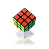 Wall sticker 5.7x5.7cm plastic amazing game 3x3 magic cubic set cube with led shelf