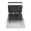 Hot sale snack machine waffle machine with 4 roots waffle maker
