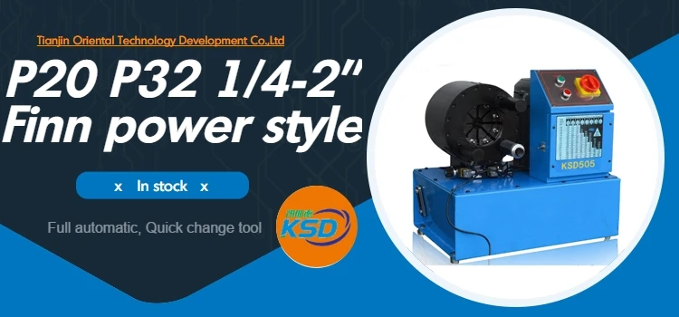 high pressure hydraulic hose crimping machine