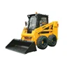JC75C High Power Low Temperature Wheel Skid Steer Loader With 1880mm Width Bucket