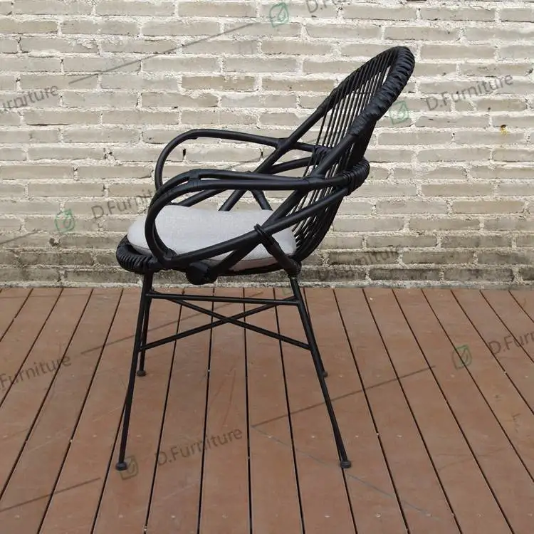 Zuanyi  Italian Leisure Restaurant Garden Cane  Balcony Chair(Accept Customized)