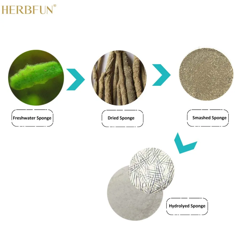 Skin Peeling White Color Hydrolyzed Spongilla Spicules For Skin Peeling