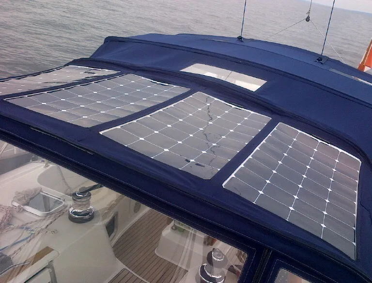 厂家直销价格防水柔性帆船野营薄薄型太阳能电池板户外