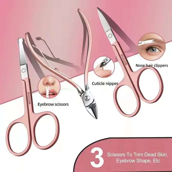 product factory direct price pedicure tool manicure set professional beauty tool 30 pcs manicure set-4