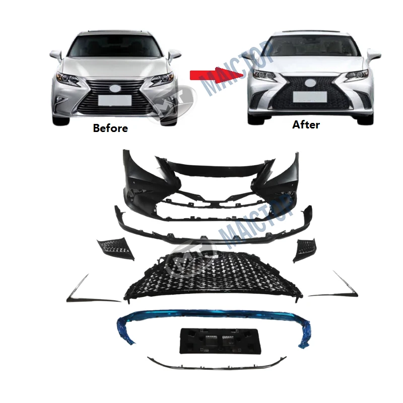 Maictop Car Accessories Facelift Front Bumper For Es Es350 Es300h Es250 ...