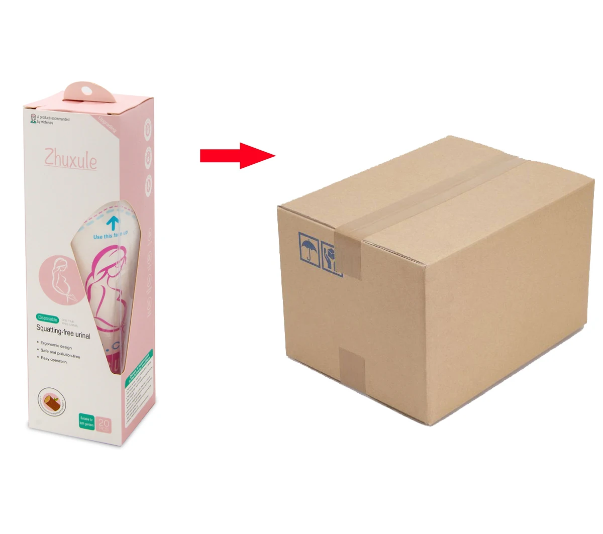 outdoor disposable female urination device women standing pee
