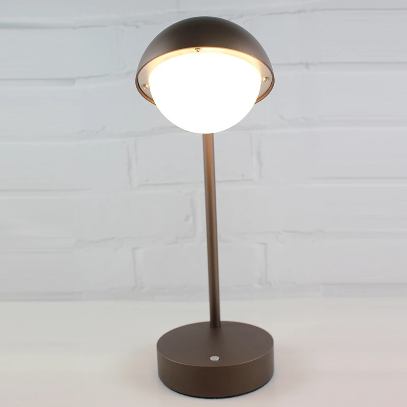 现代酒店餐厅台灯向日葵无绳可充电电池led台灯