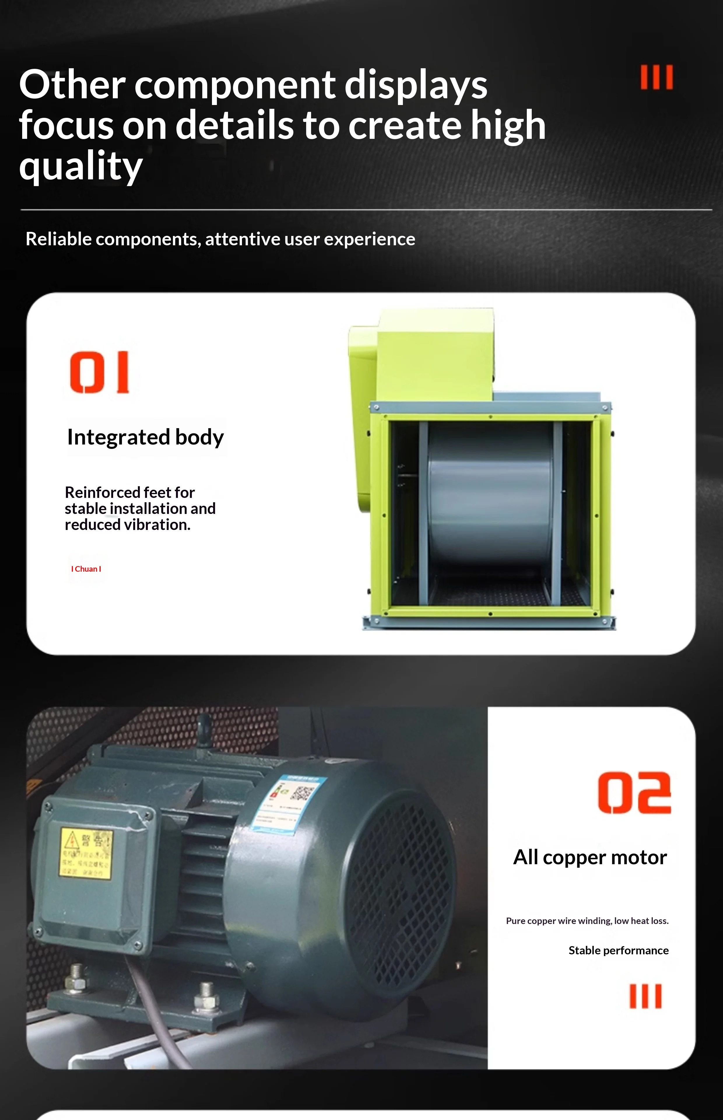 Centrifugal Fan, 380V, Battery Powered - detail 38
