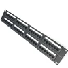Gigabit Rj45 Ethernet 48 port 2U Cat6 Unshielded Patch Panel Rj45