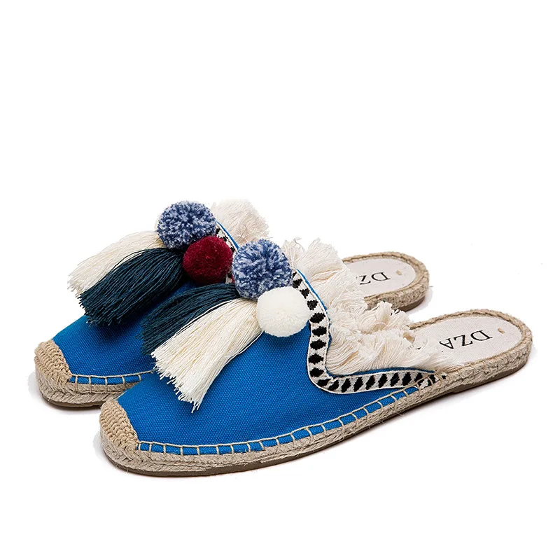 espadrilles with tassels