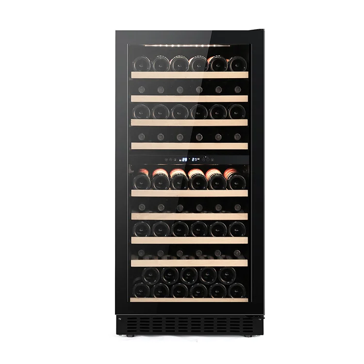 Bodega Builtin Wine Cooler Electric Wine Cooler Double Door Bar