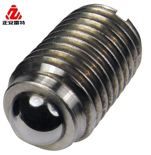 
Shenzhen Leite manufacturer high quality stainless steel polished M3 spring loaded ball plunger 