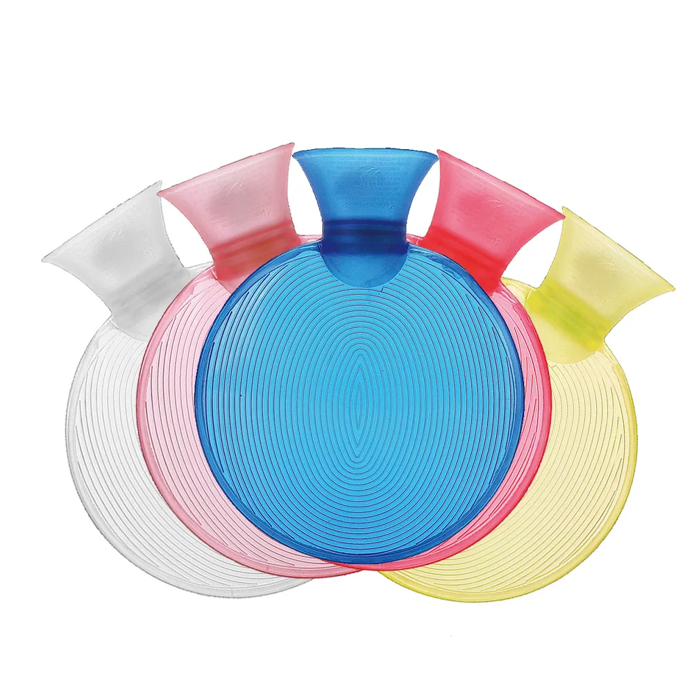 Mini Transparent Pvc Waterproof Bag Round Hot Water Bottle Buy Round