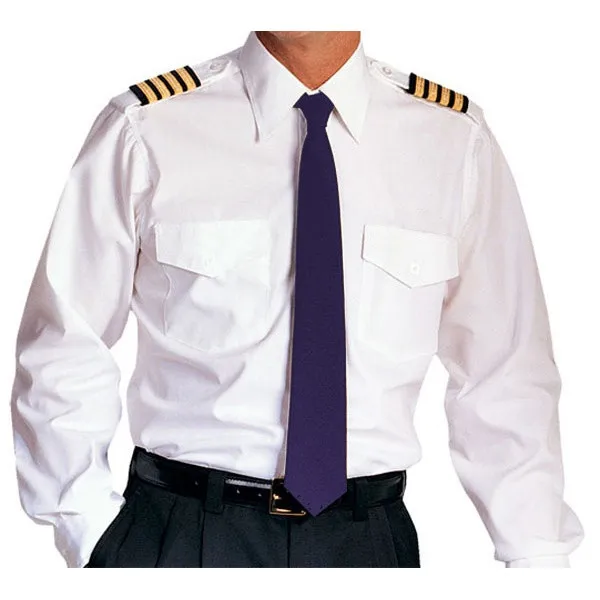 Mens Baratec Pilot Shirt Short Sleeve With Epaulettes Size 15 