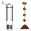 Manual Coffee Grinder,Hand Grinder Conical Burr Mill With Adjustable Setting for Travelling