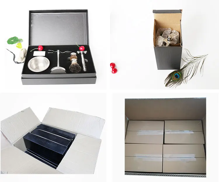 Factory directly sale shaving gift set with private label