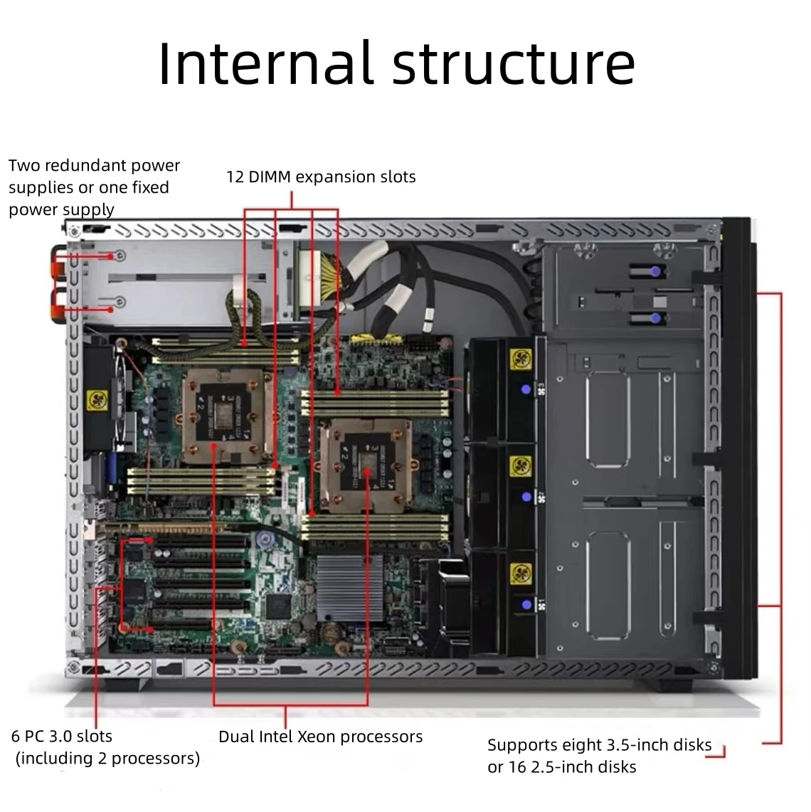 Powerful Server Computer Nas System and Workstations ST558 Intel Xeon ...