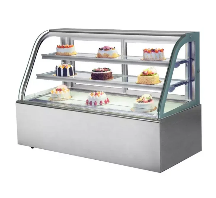 Bakery Counter Refrigeration Equipment Small Cake Display Fridge Cake ...