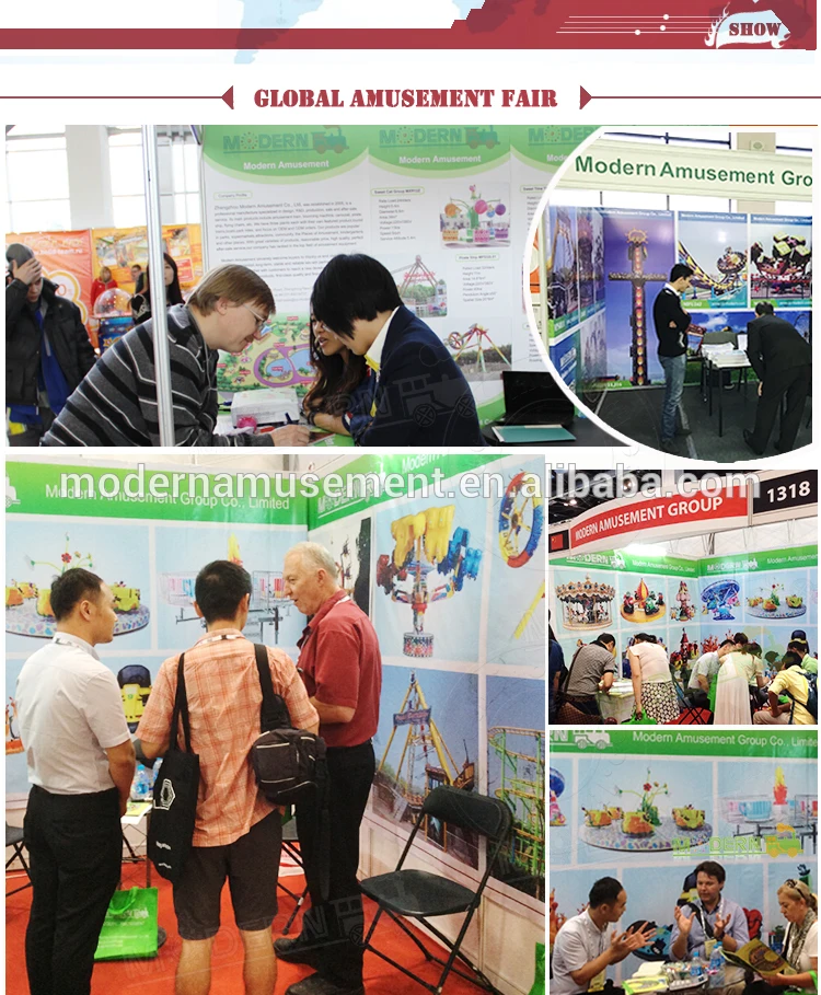 China amusement park fun ride mobile fiberglass cabin ferris wheel