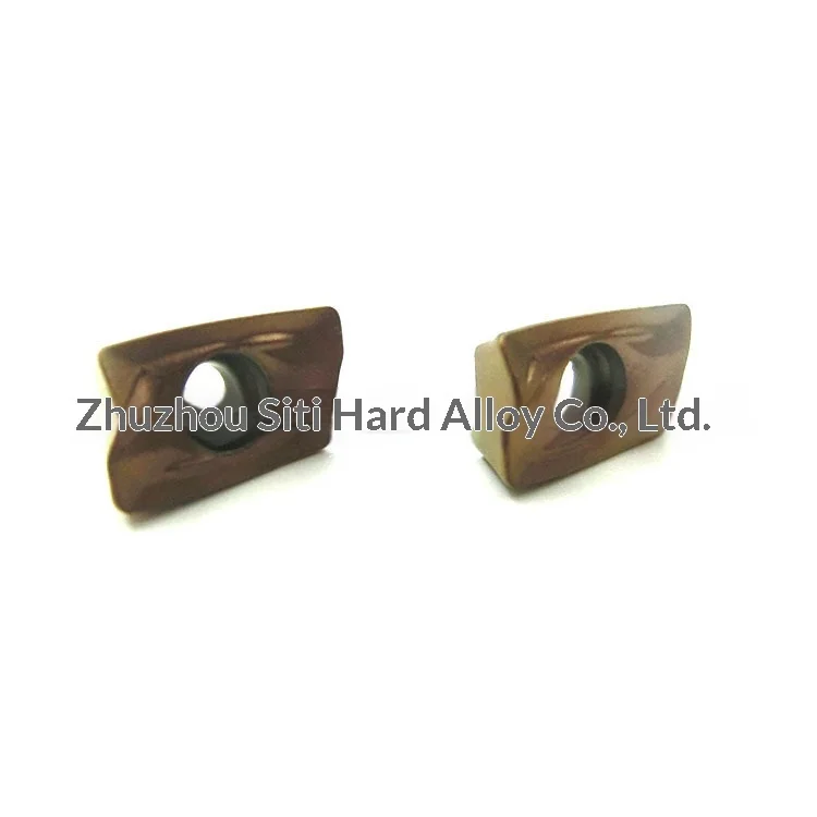 RS63 615HRA1 HR30 Golden Coated Stainless Steel Milling Insert