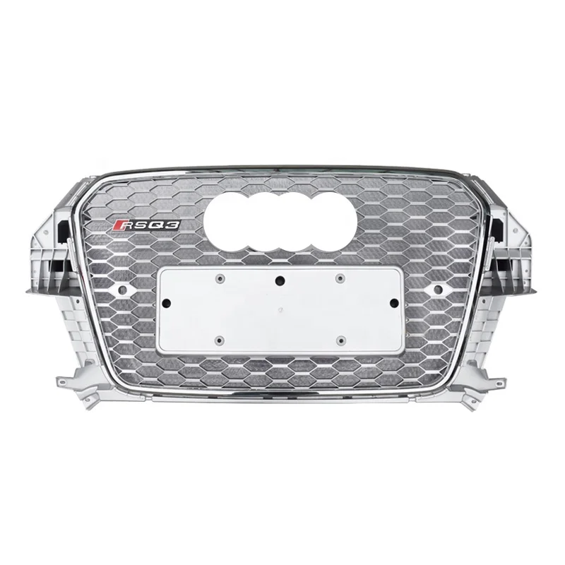 Abs Material Rsq3 Style Front Car Grille For Audi Q3 /sq3 Car