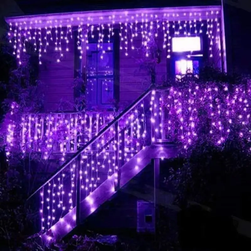 New Fashionable Outdoor Holiday Decorative Led String Christmas Curtain Light