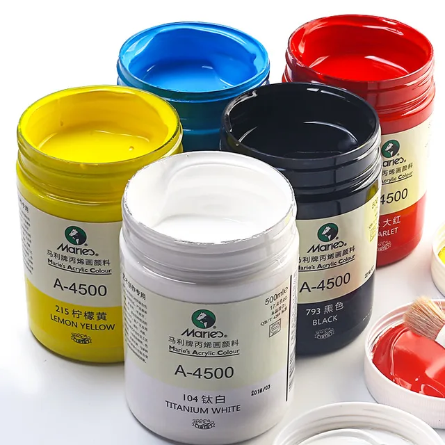 Professional Acrylic Paints Diy Paint On Canvas Wood Glass Barrel 100 300 500ml Acrylic Paint Set Buy Acrylic Paints Acrylic Paint Set Barrel Acrylic Paint Product On Alibaba Com