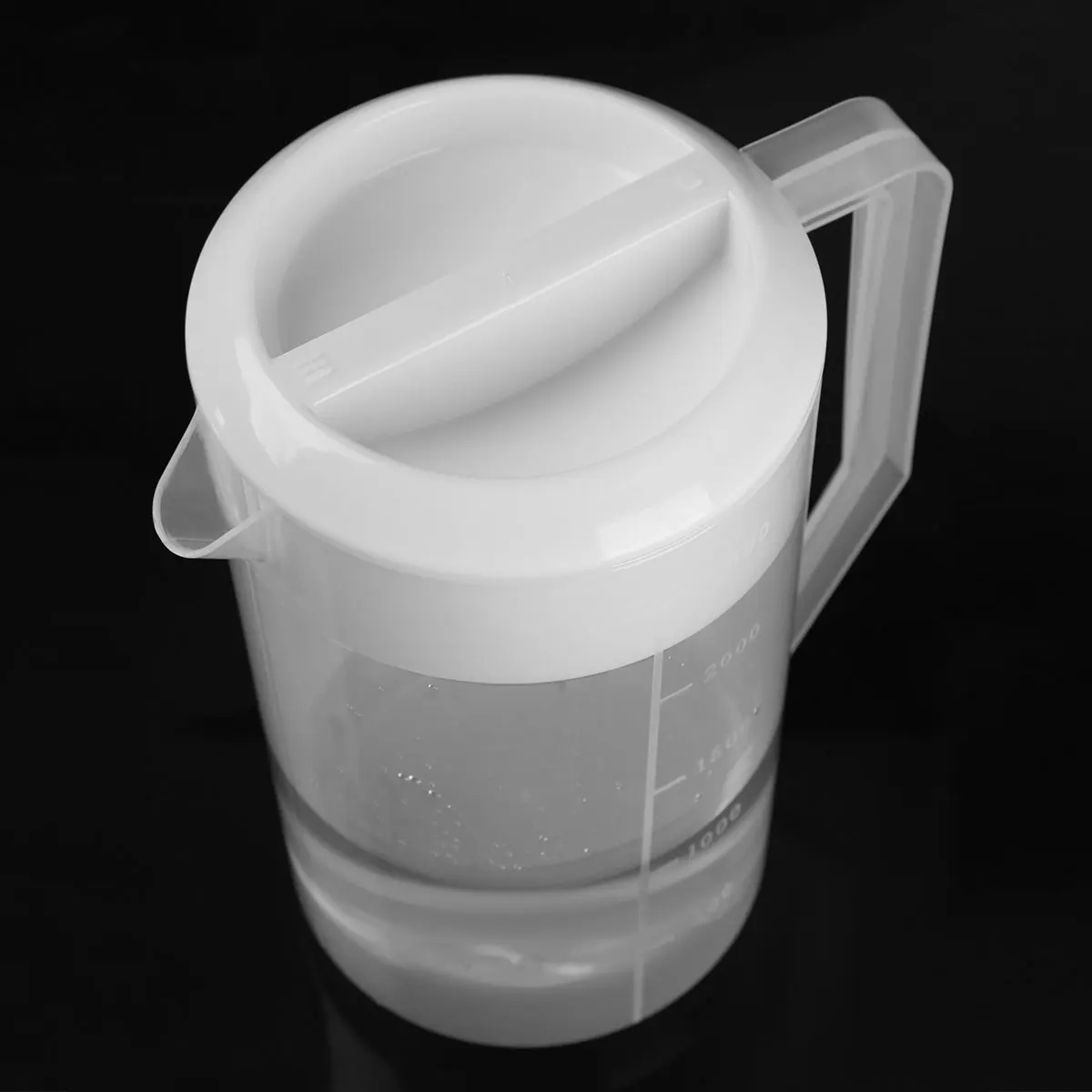 Large Capacity Pp Plastic Water Pitcher 2500ml Transparent Cold Water