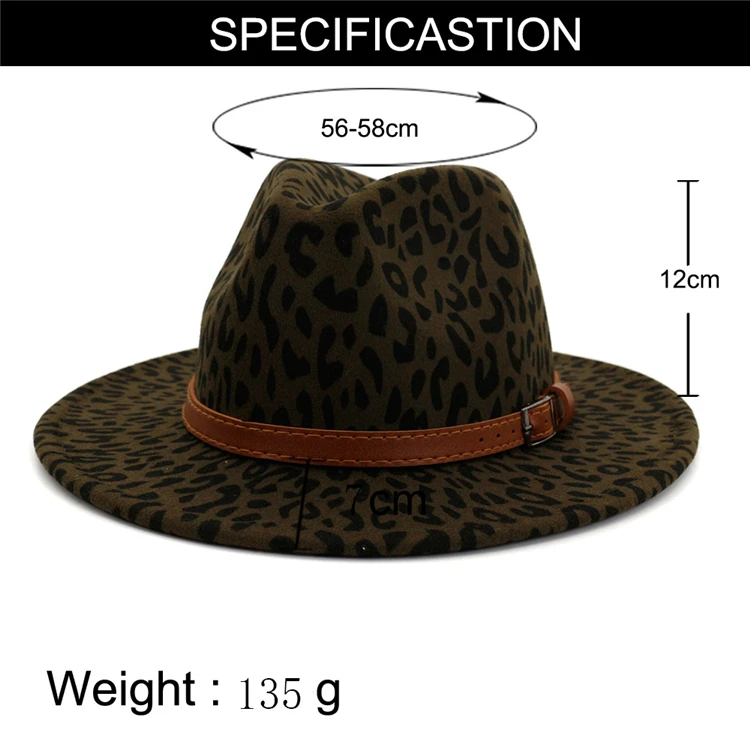 ny leopard hat