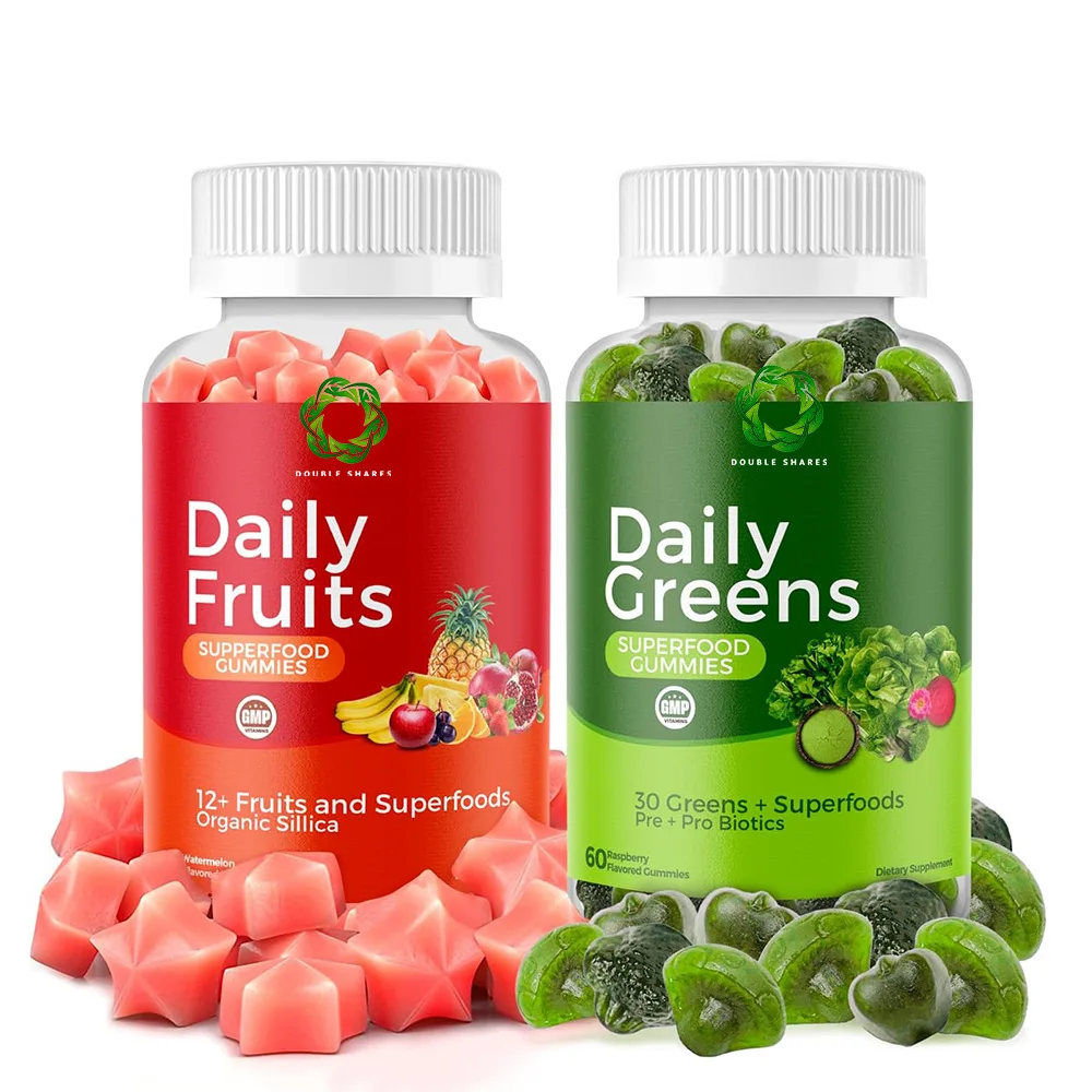 Fruits And Veggies Supplement Gummies For Whole Fruit & Vegetable