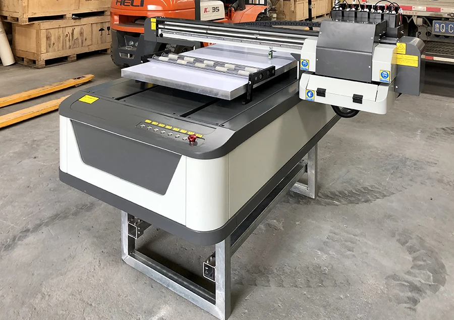 Inkjet 6090 Toshiba CE4 Glass Varnish Flatbed Photo UV Printer