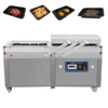 vacuum lobster skin packer machine/sausage meat salmon skin wrapper/food skin film packing machine according to product