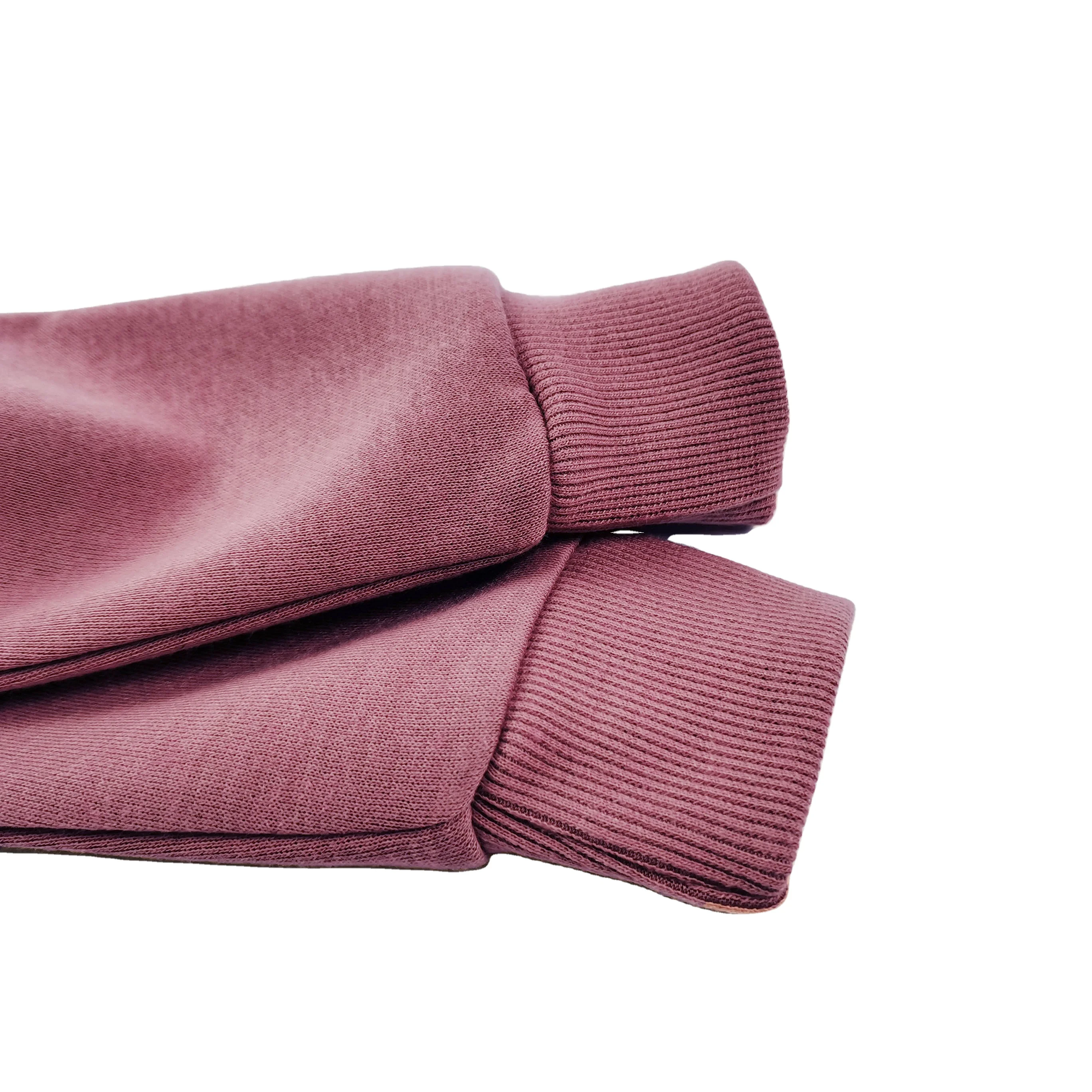 新款时尚罗纹袖口女孩连帽衫超大插肩平纹短款橙色短款弹力腰带连帽衫