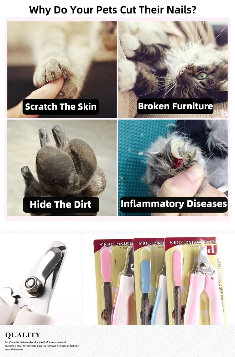 Best Customizable Large dog trimmer cat nail clippers