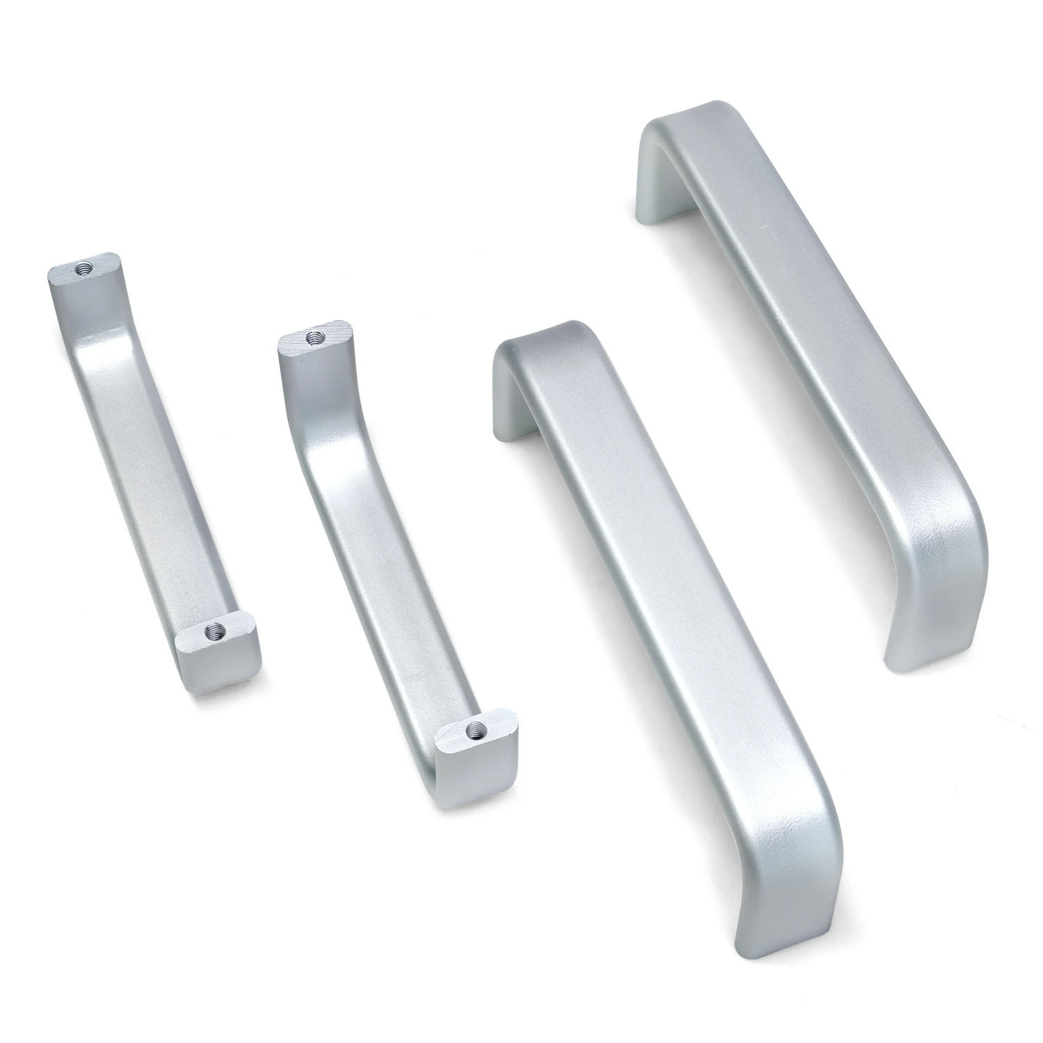 6000 Series Industrial Profile Solid Aluminum Alloy Handle 96-128 Hole Distance for Door Window Cabinet Doors supplier