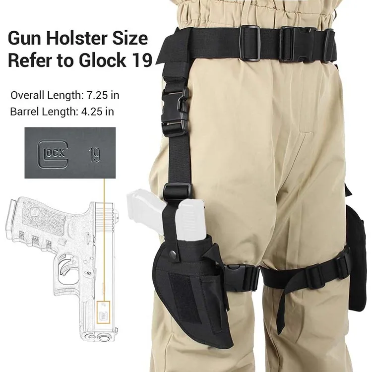 Tactical Drop Gun Leg Holster