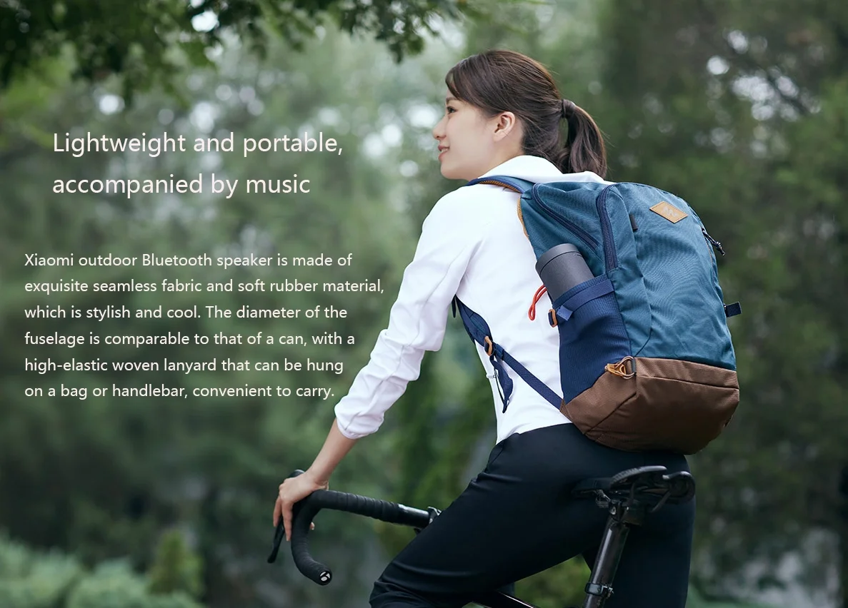 2019 New Arrival Xiaomi Portable Outdoor Bluetooth Wireless Speaker waterproof speaker - ANKUX.COM