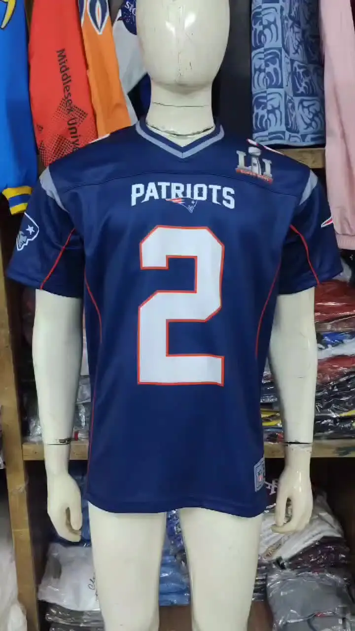 Custom Printed Street Style Youth Fashion American Football