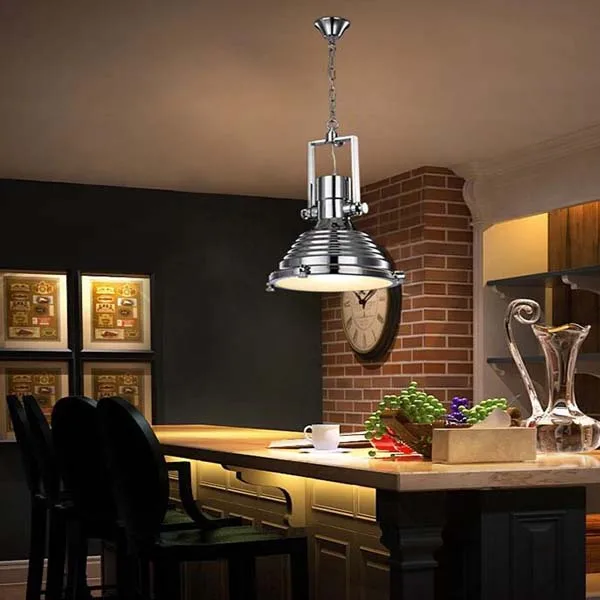High quality vintage industrial design retro led decorative light loft pendant lamp Restaurant Bar Cafe Home