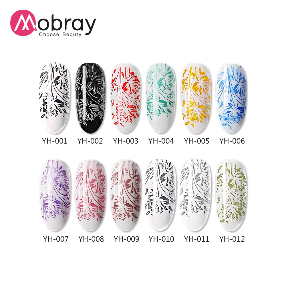 Nail Art Stamping Gel Polish Kit 8ml With Nail Stamp Plate Buy Nail