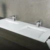 white granite vanity top shining surface bathroom countertop acrylic stone benchtop