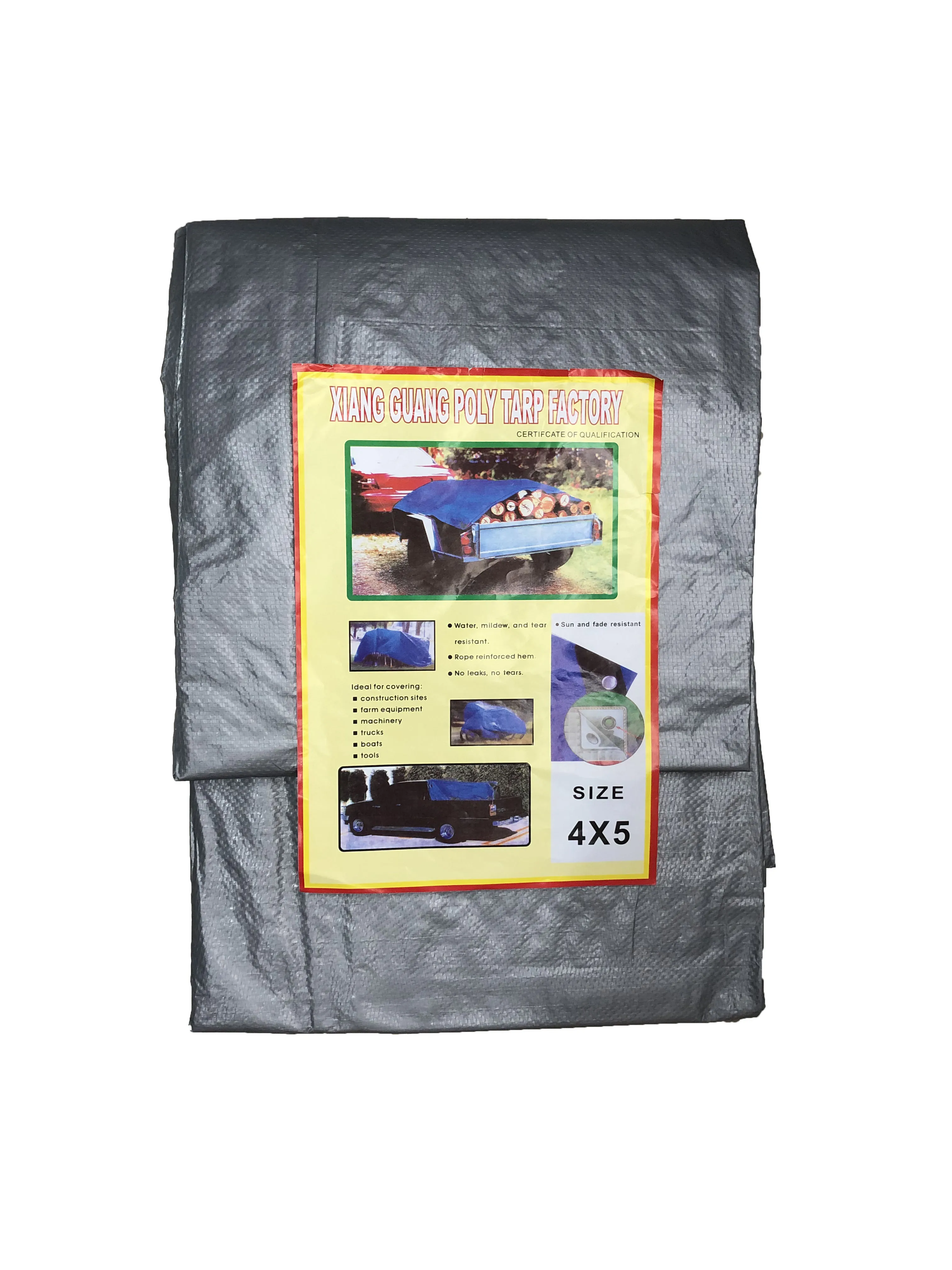 120gsm Customized Polyethylene Plastic Tarpaulin High Quality Tarpaulin