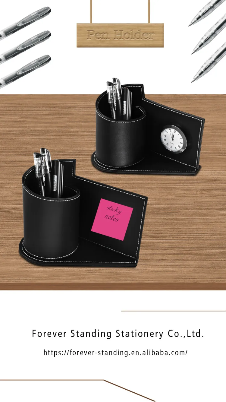 personalised desk pen holder