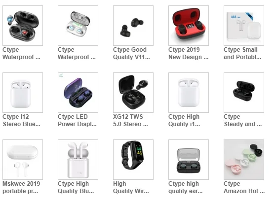CTYPE Wholesale Mobile Phone L2S Earphones Wireless Headset Microphone Handsfree Fashion Stereo Headphone Housing - ANKUX.COM