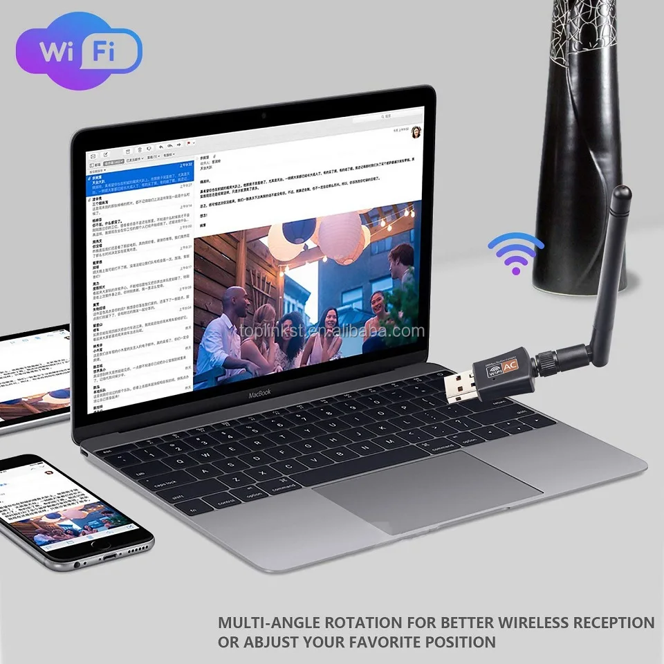 Realtek 8811cu Wireless Lan 802.11ac Usb Nic Realtek 8811cu 802.11ac 433mbps + 150mbps 2.4g 및 5g 듀얼 밴드 위성 수신기