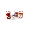 Wholesale Cheap Cute Kids Children Christmas Felt Candy Bag Bucket