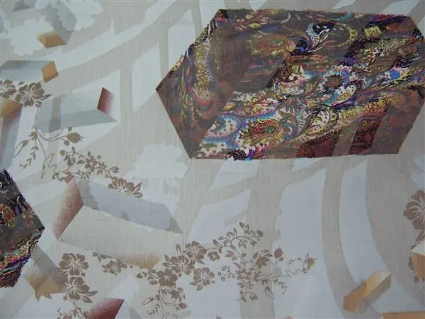 burn out silk satin 136-2