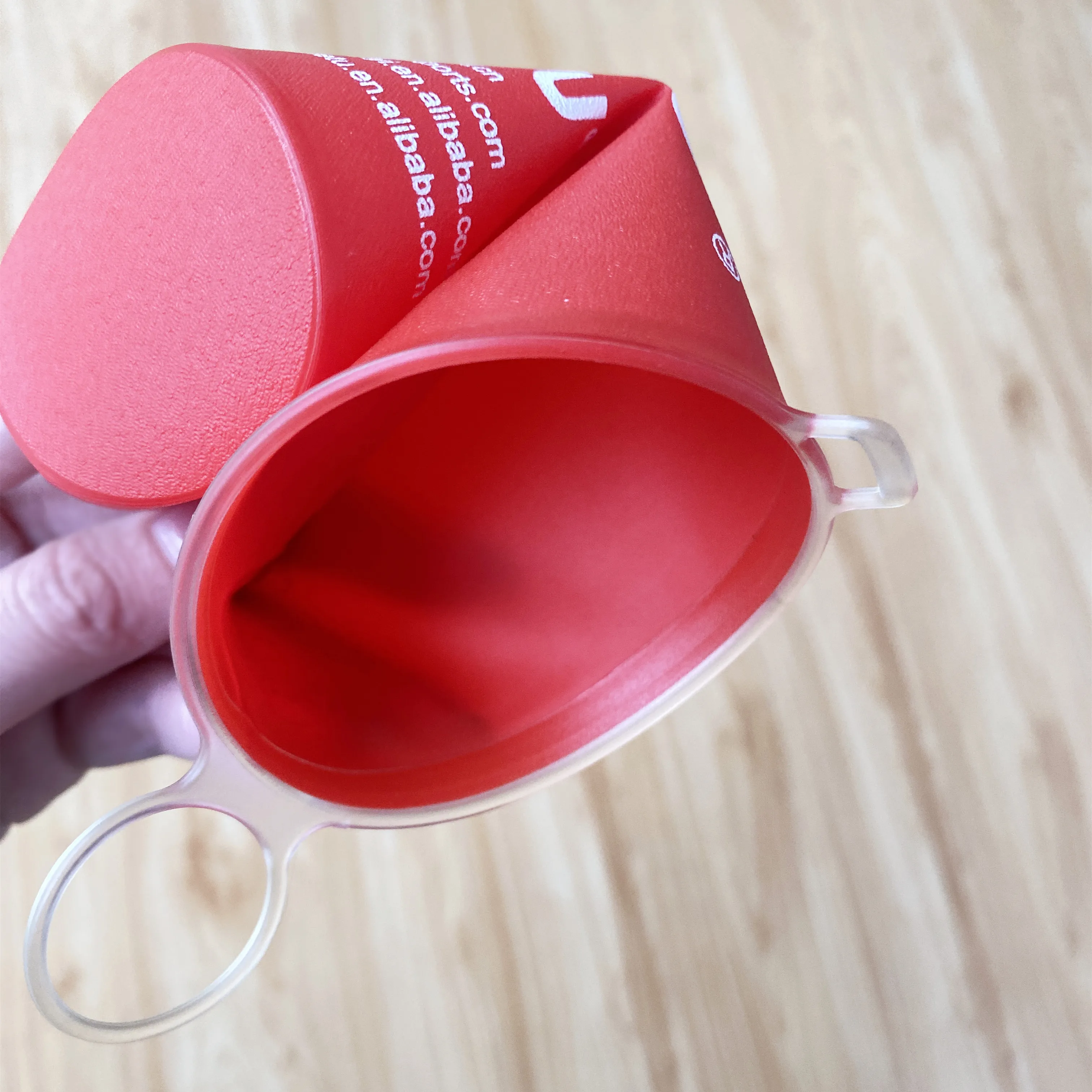 Customizable Logo Camping Running Reusable Tpu Soft Water Cup Tpu Soft