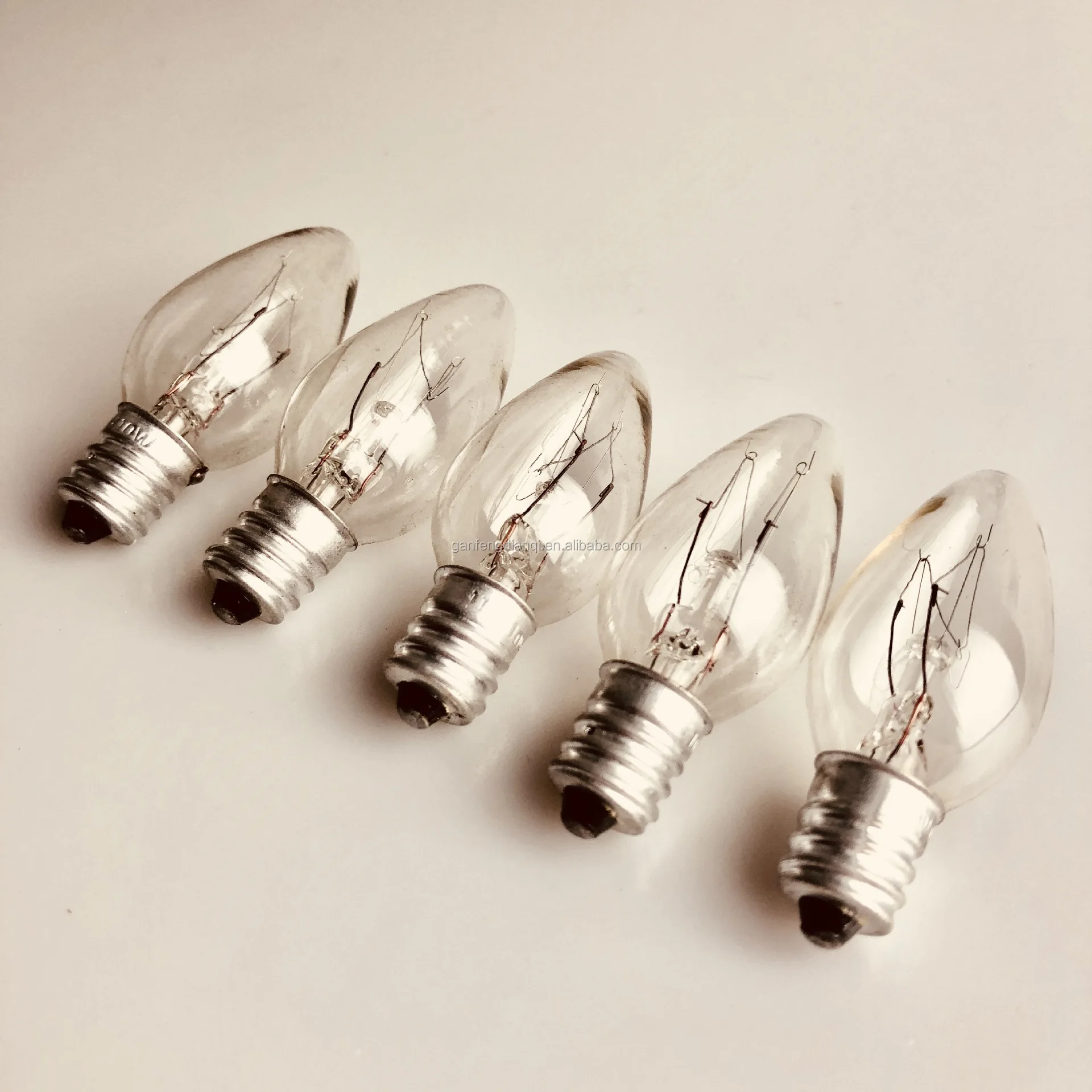E12 C7 Incandescent Bulb 120v 220v Buy Incandescent Bulb,E12 C7 Incandescent Bulb,E12 C7