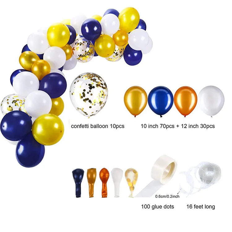 Diy Party Balloon Garland Arch Kit Decorating Strip Tape For Birthday